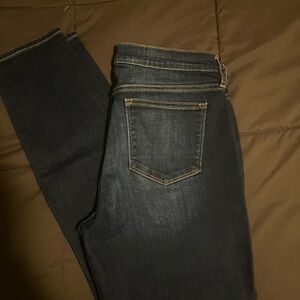 J. Crew Dark Blue Skinny Jeans Size 30/30